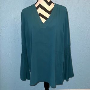 Michael Kors Teal Blouse